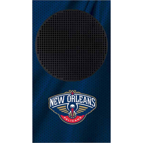 NBA New Orleans Pelicans Jersey Xbox Series S Console Skin
